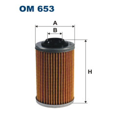 Filtr oleju FILTRON OM 653