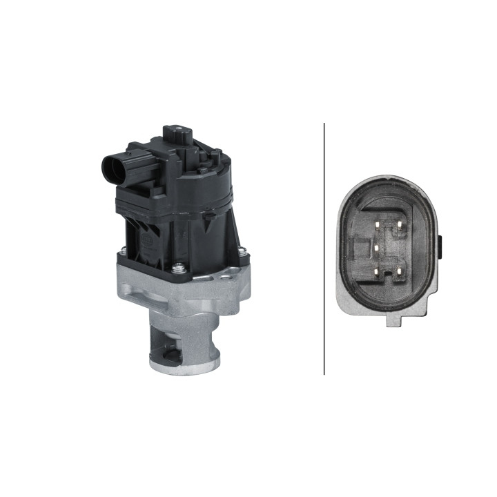 Zawór spalin EGR HELLA 6NU 014 864-731