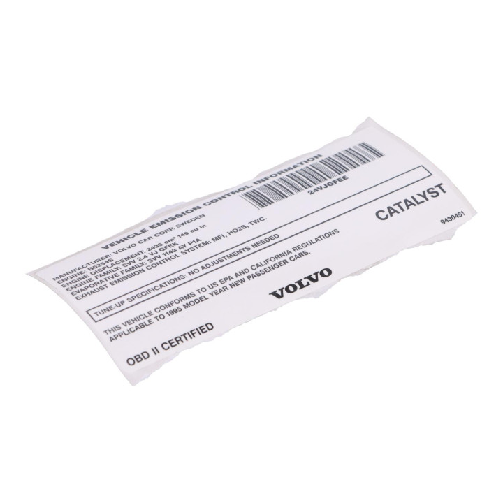 Decal Volvo (9430451)