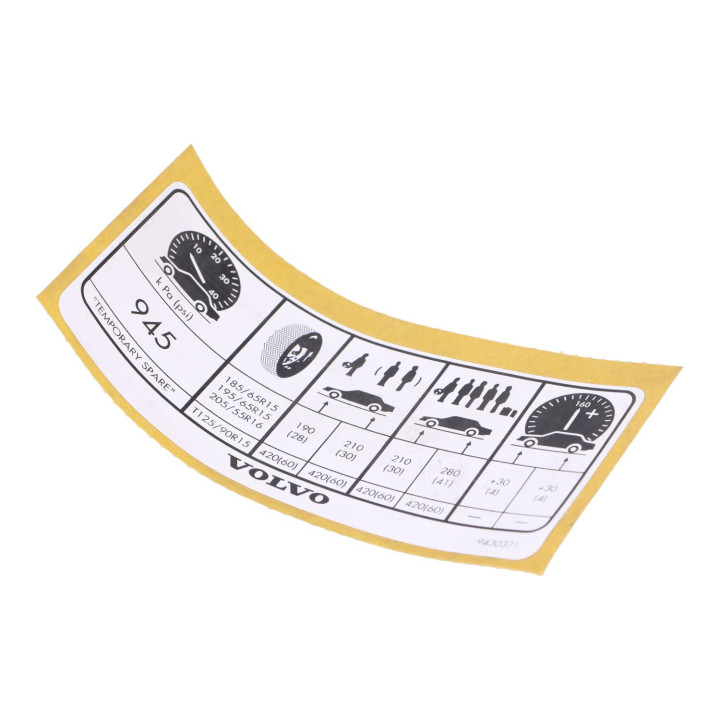 Decal Volvo (9430371)