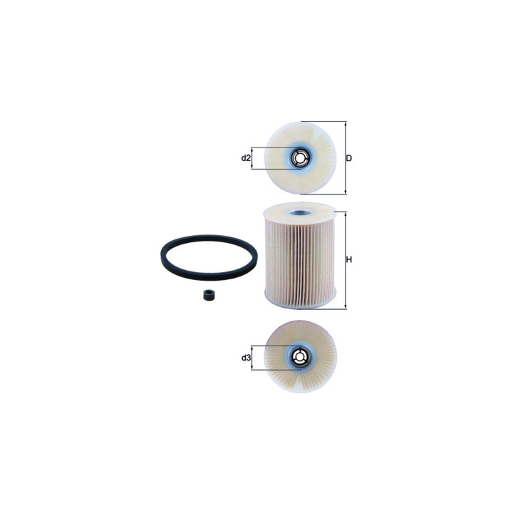 Filtr paliwa KNECHT KX 231D