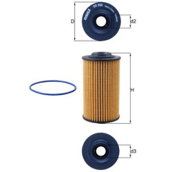 Filtr oleju KNECHT OX 399D