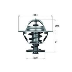 Termostat MAHLE TX 10 88D