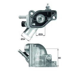 Termostat MAHLE TI 5 92