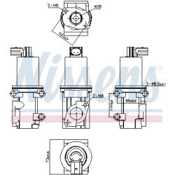 Zawór spalin EGR NISSENS 98193