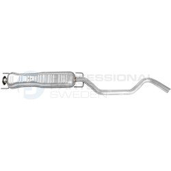 Tłumik środkowy Professional Parts 25343745