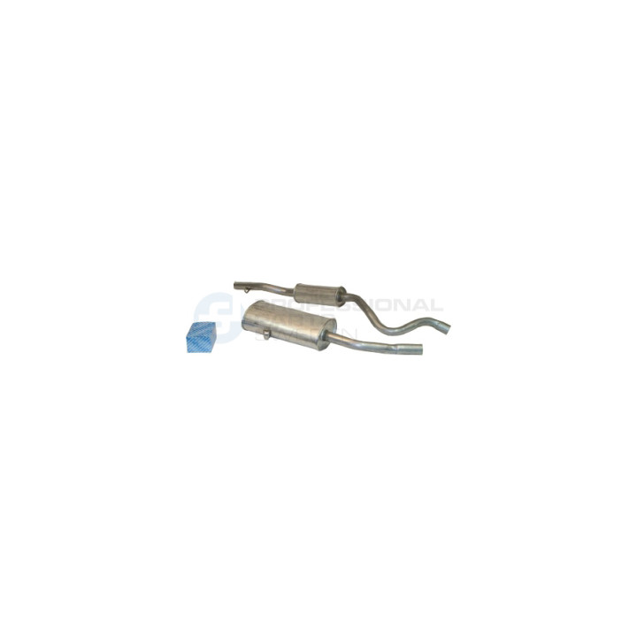 Układ wydechowy Professional Parts 253448005