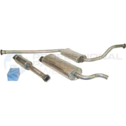 Układ wydechowy Professional Parts 253448006