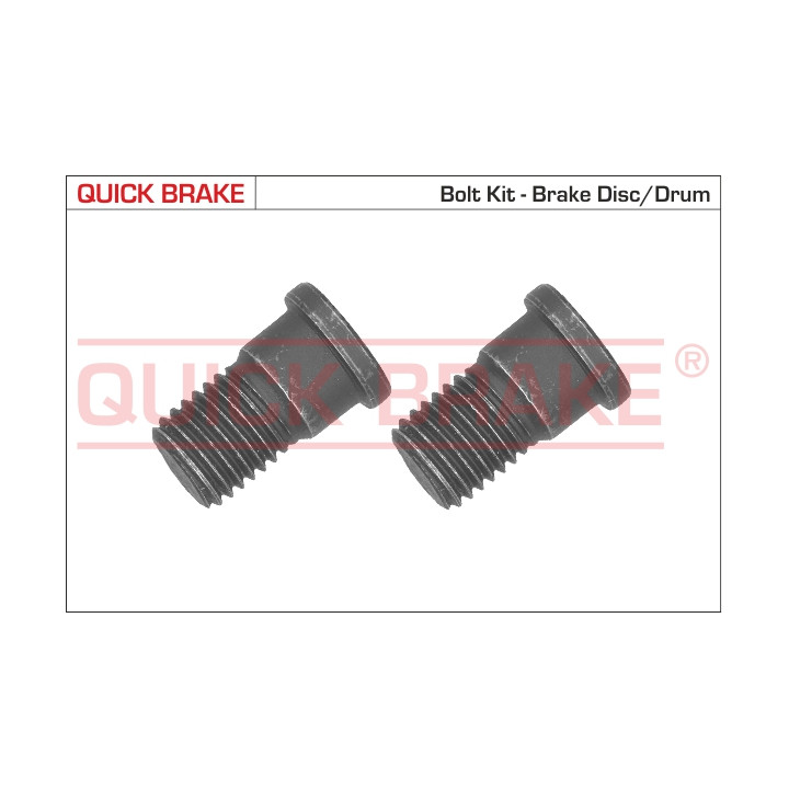 Zestaw śrub, tarcza hamulcowa QUICK BRAKE 11666K