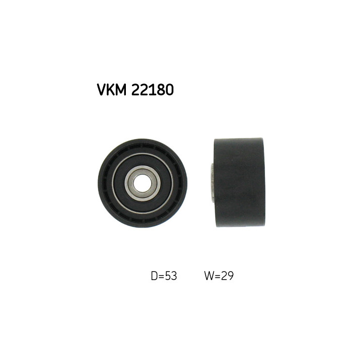 Rolka prowadząca pasek rozrządu SKF VKM 22180