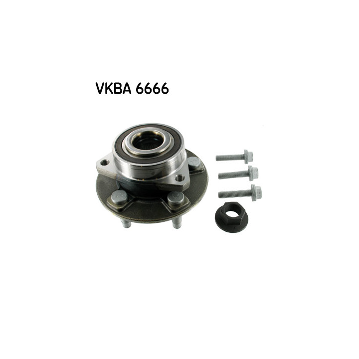 Piasta łożysko koła SKF VKBA 6666