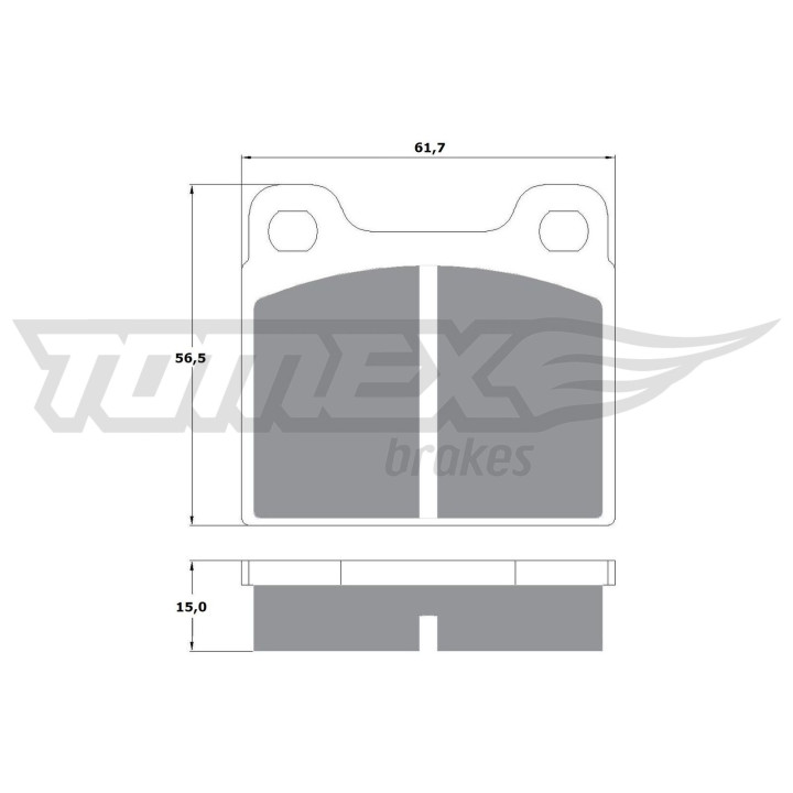 Klocki hamulcowe TOMEX Brakes TX 10-19