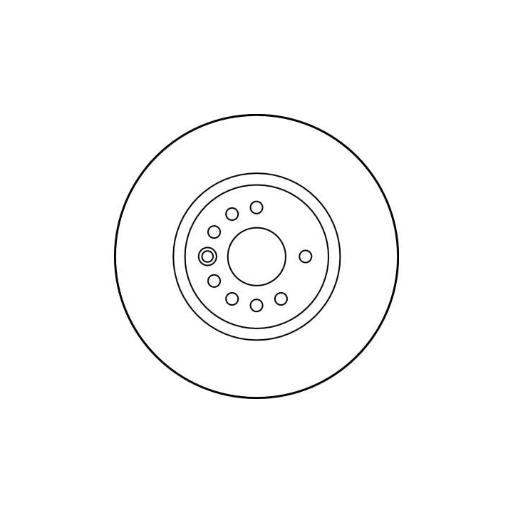 Tarcza hamulcowa TRW DF2778S