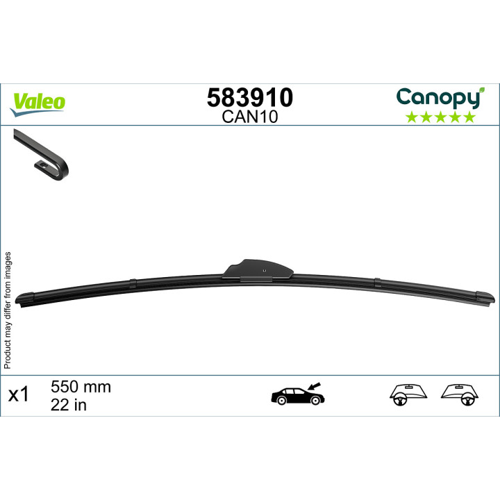 Pióro wycieraczki VALEO 583910