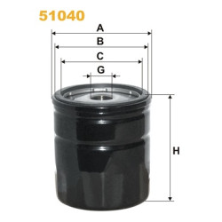 Filtr oleju WIX FILTERS 51040