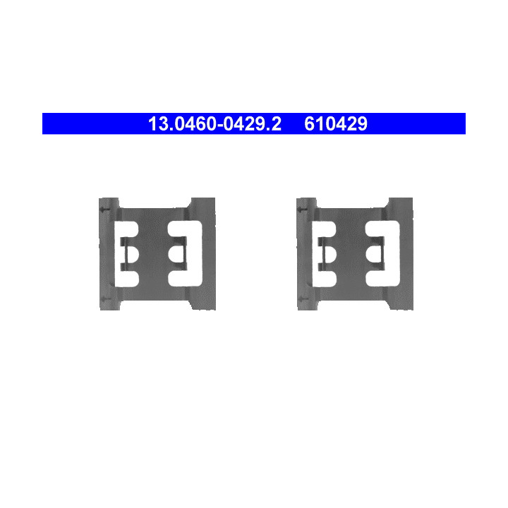 Klocki hamulcowe ATE 13.0460-0429.2
