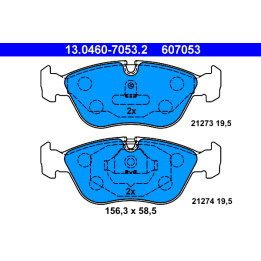 Klocki hamulcowe ATE 13.0460-7053.2