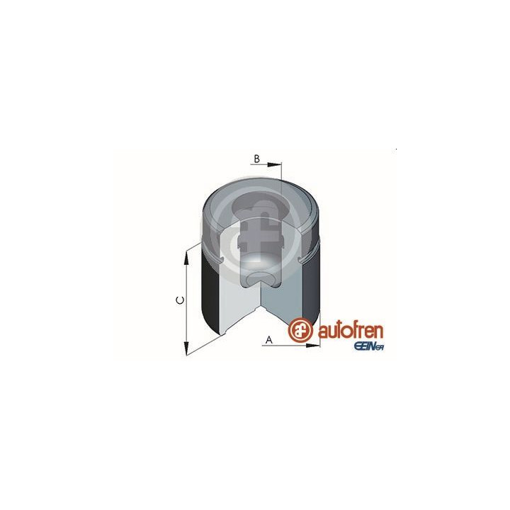 Tłoczek zacisku hamulcowego AUTOFREN SEINSA D025386