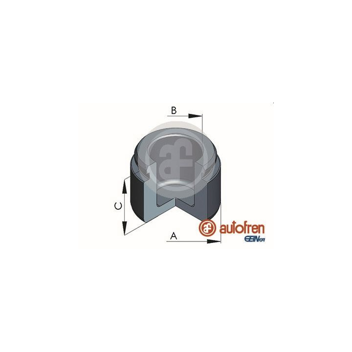 Tłoczek zacisku hamulcowego AUTOFREN SEINSA D025607