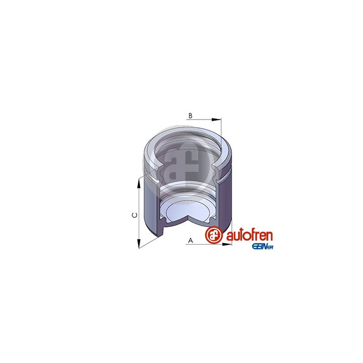 Tłoczek zacisku hamulcowego AUTOFREN SEINSA D025107