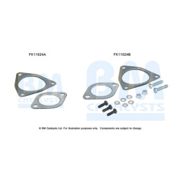 zestaw montażowy, filtr sadzy / filtr cząstek stałych BM CATALYSTS FK11024