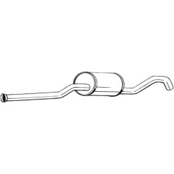 Tłumik środkowy BOSAL 278-193