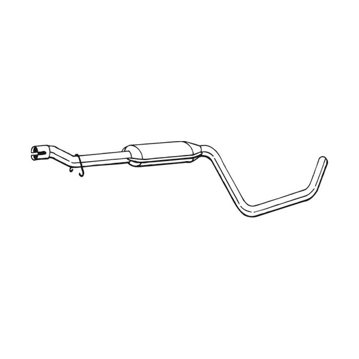 Tłumik środkowy BOSAL 284-261