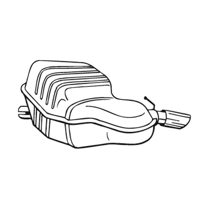 Tłumik końcowy BOSAL 235-149