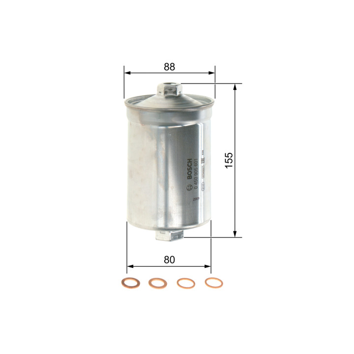 Filtr paliwa BOSCH 0 450 905 601