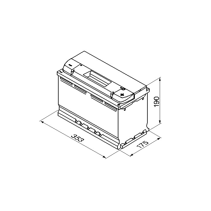 Akumulator BOSCH 0 092 S40 130
