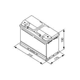 Akumulator BOSCH 0 092 S50 110