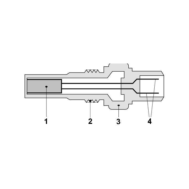 Czujnik temperatury płynu chłodzącego BOSCH 0 280 130 026