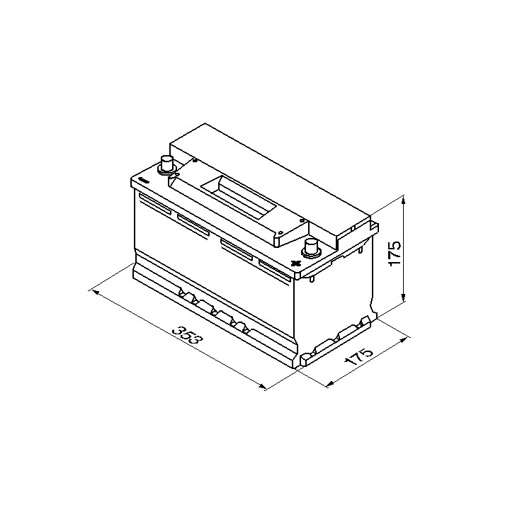 Akumulator BOSCH 0 092 S30 120