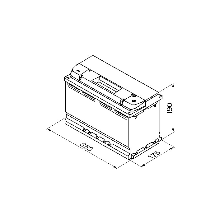 Akumulator BOSCH 0 092 S50 130