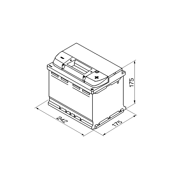 Akumulator BOSCH 0 092 S40 040