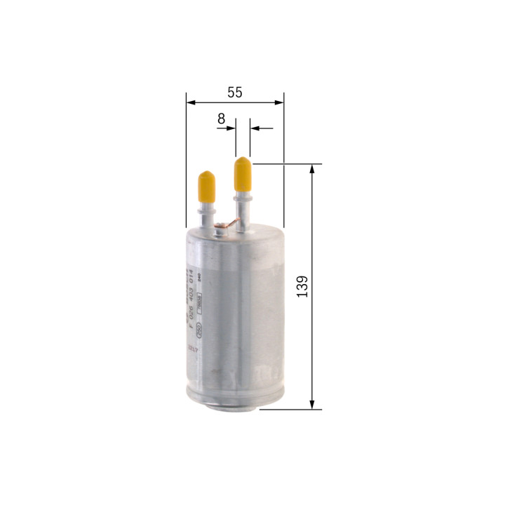 Filtr paliwa BOSCH F 026 403 014