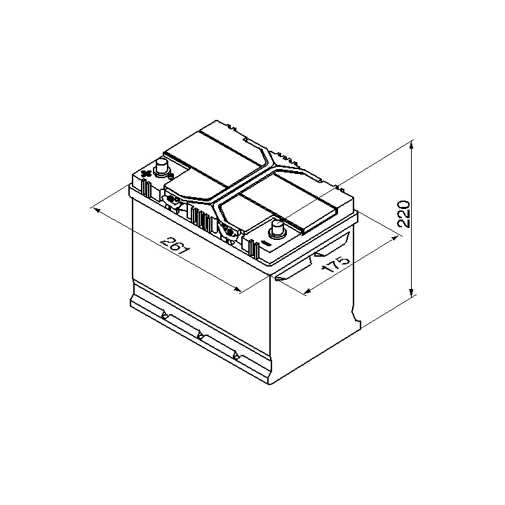 Akumulator BOSCH 0 092 S40 270