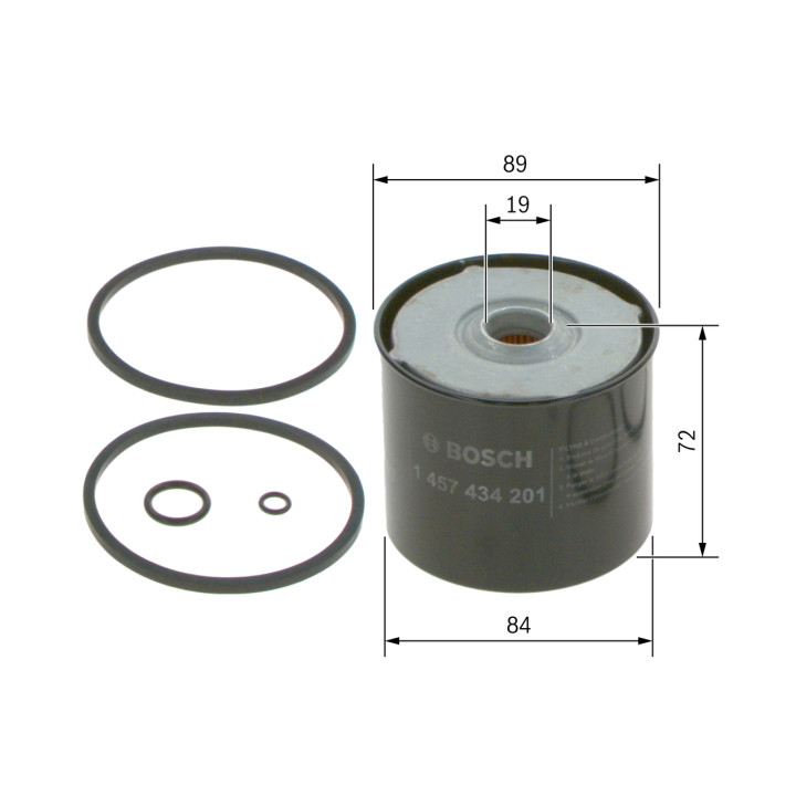 Filtr paliwa BOSCH 1 457 434 201