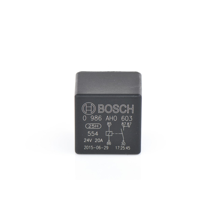 Przekaźnik, prąd pracy BOSCH 0 986 AH0 603