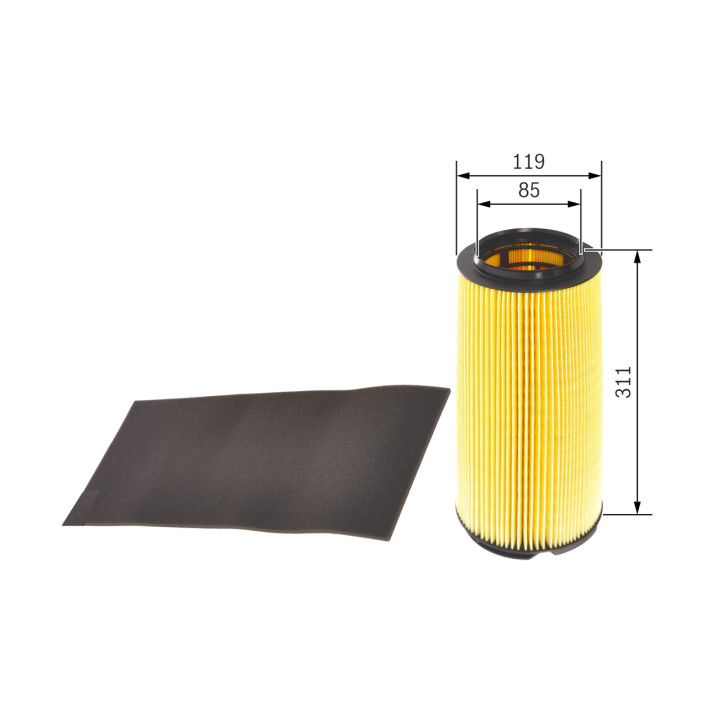 Filtr powietrza BOSCH 1 457 433 336