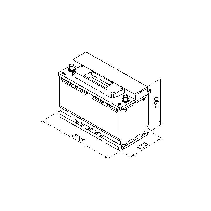 Akumulator BOSCH 0 092 S30 130