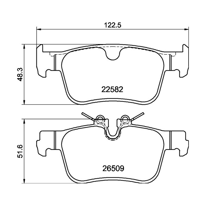 Klocki hamulcowe BREMBO P 86 035