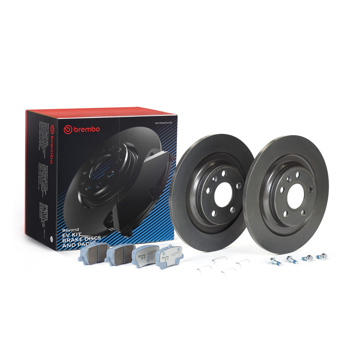 Zestaw do hamulców, hamulce tarczowe BREMBO KT 08 076