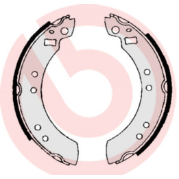 Zestaw szczęk hamulcowych BREMBO S 24 501