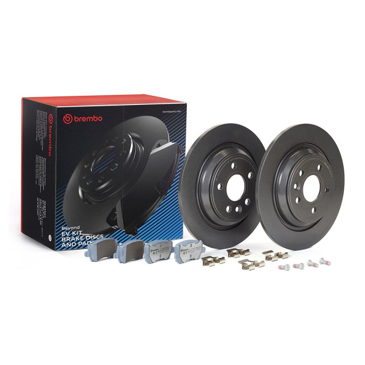 Zestaw do hamulców, hamulce tarczowe BREMBO KT 08 051