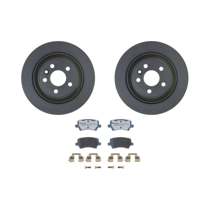 Zestaw do hamulców, hamulce tarczowe BREMBO KT 08 051