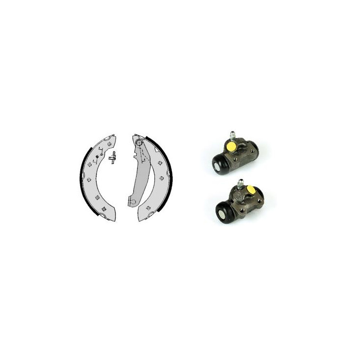 Zestaw szczęk hamulcowych BREMBO H 86 004