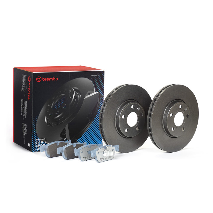Zestaw do hamulców, hamulce tarczowe BREMBO KT 08 069