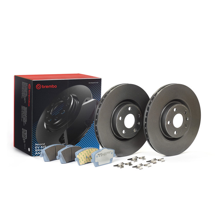 Zestaw do hamulców, hamulce tarczowe BREMBO KT 08 074