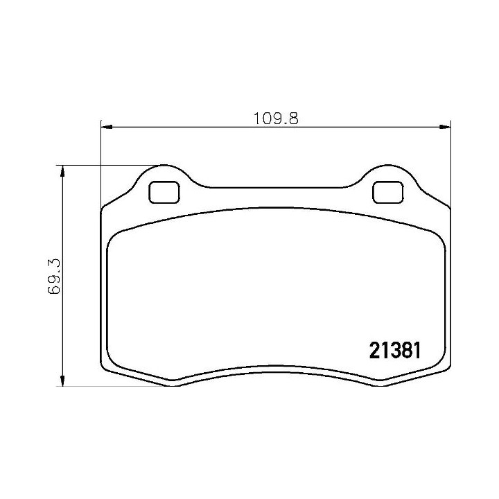 Klocki hamulcowe BREMBO P 36 020